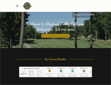 Tablet Screenshot of chestnutvalleygolf.com